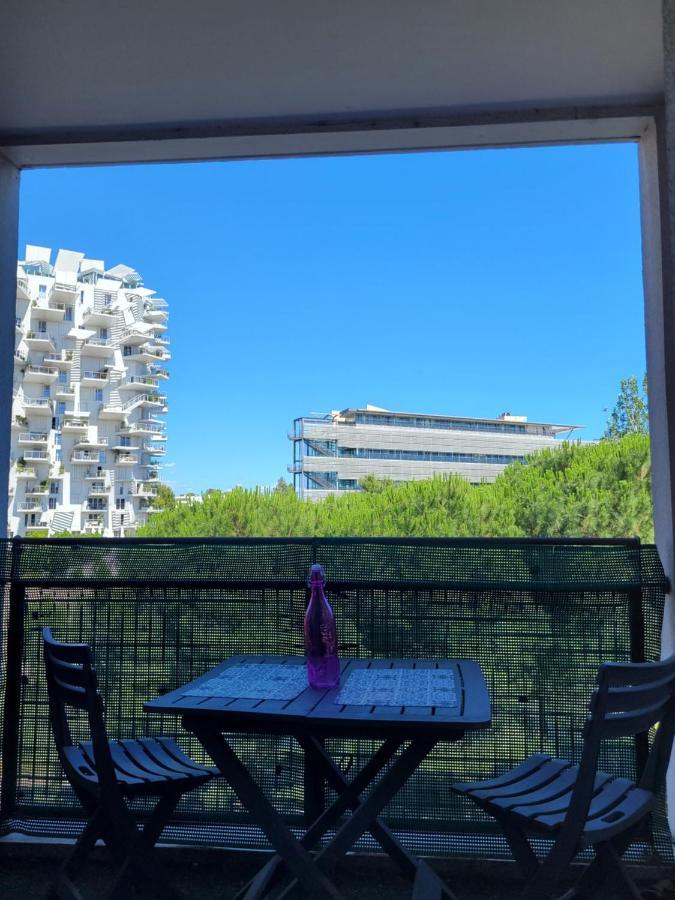 Апартаменты Charmant Studio Vue Sur Les Berges Du Lez Монпелье Экстерьер фото